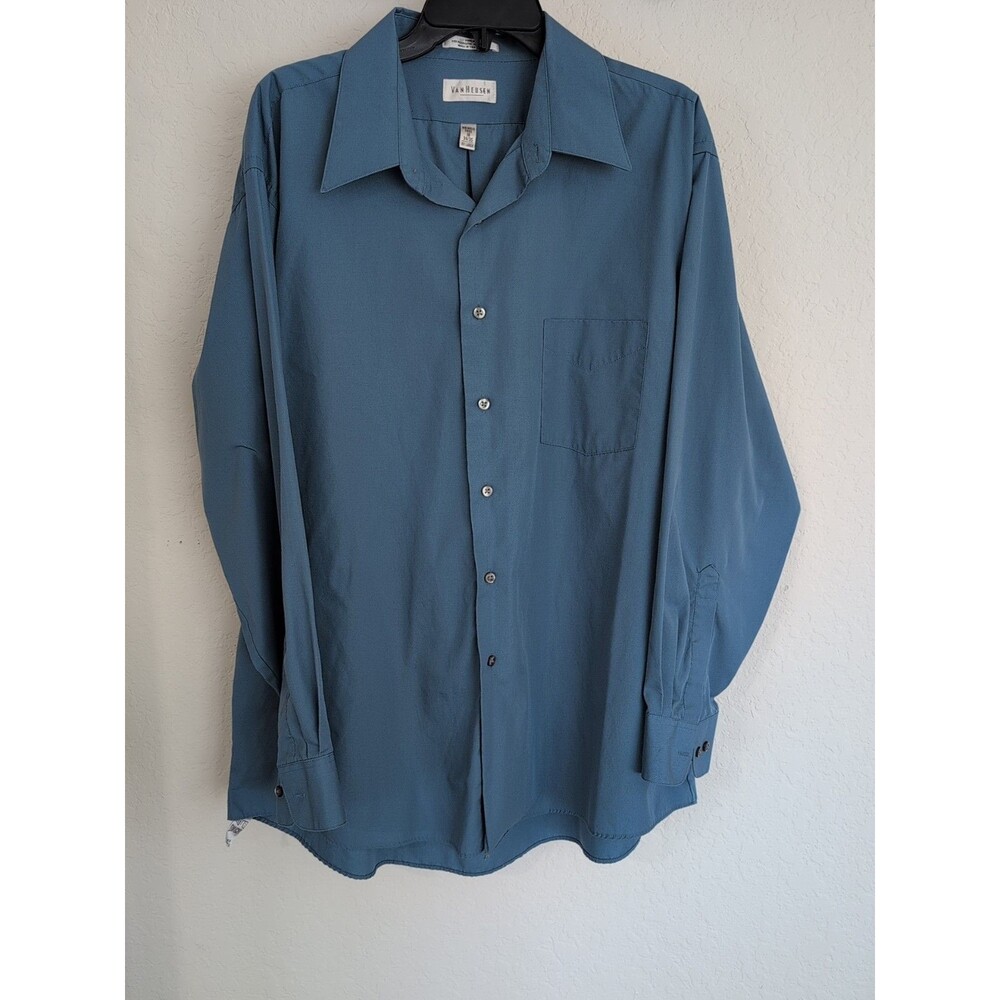 Van Heusen Long Sleeve Button Front Shirt
